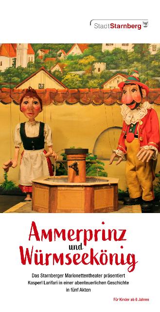 Nur noch vereinzelt Restkarten !! Das Starnberger Marionettentheater präsentiert Kasperl Larifari in einer abenteuerlichen Geschichte in fünf Akten.