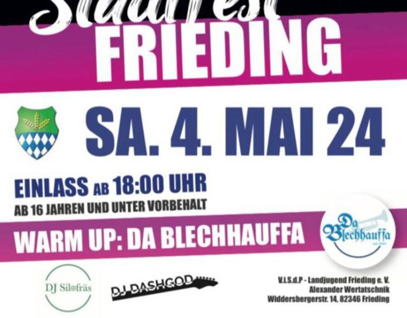 Partyband, Ausschank, Schankwagen und Barbetrieb am "Stadlfest" Stadl an der Drößlinger Straße in Frieding