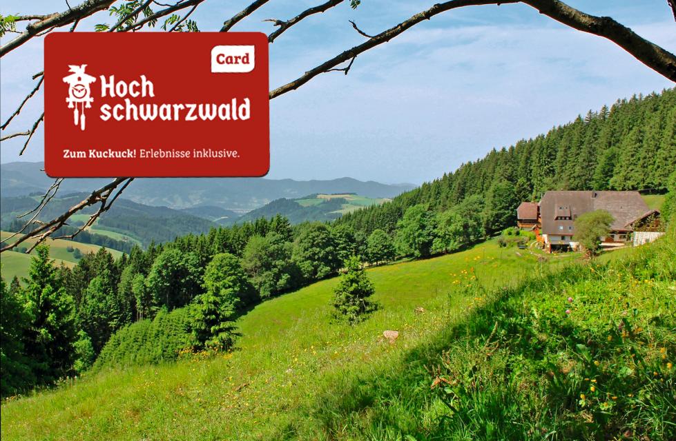ANKOMMEN – DURCHATMEN – ERHOLEN Dein Urlaubsbauernhof mit Weitblick. Clever Urlaub machen mit der Hochschwarzwald-Card...