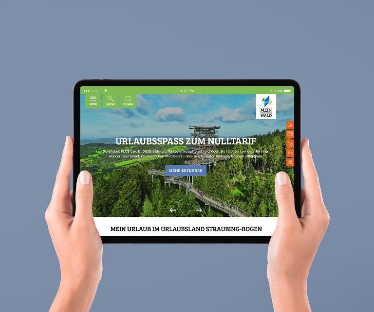 Die Website von “Mein Bayerischer Wald” aka Urlaubsland Straubing-Bogen wurde 2021 komplett überarbeitet, sowohl optisch als auch inhaltlich.