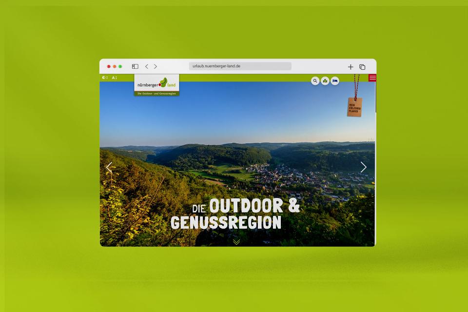 Komplett-Relaunch der touristischen Website des Nürnberger Land Tourismus. Also Nachbarn der Fränkischen Schweiz und des Fichtelgebirges kann die Region zukünftig Daten austauschen und sich eine Menge Arbeit sparen. 