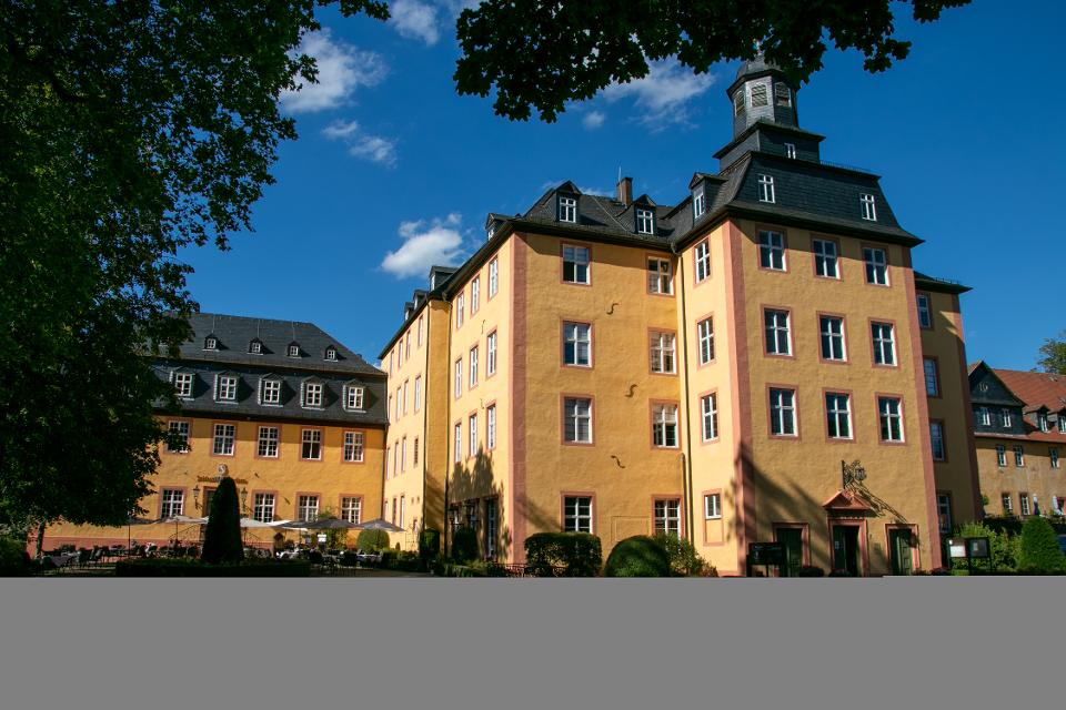 Das barocke Schloss Gedern, mit Ursprüngen aus der Renaissance, wechselte zahlreiche Besitzer.